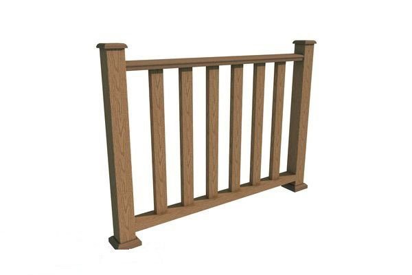 Ограждения из древесно-полимерного композита WOODVEX купить в Твери