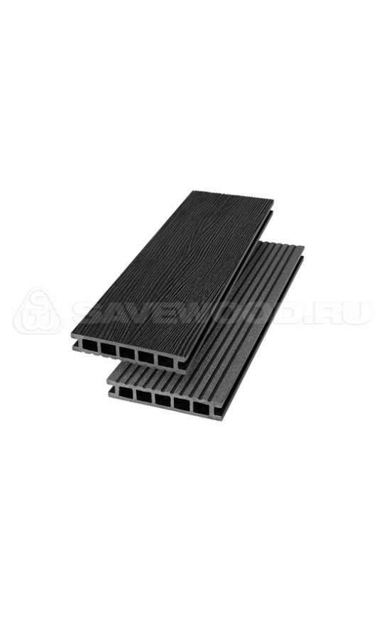 Террасная доска ДПК SaveWood, SW Ornus (R), Черный купить в Твери