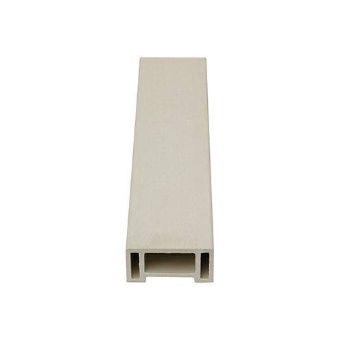 Перила из профиля CM Decking 90х45 в цвете белое дерево купить в Твери
