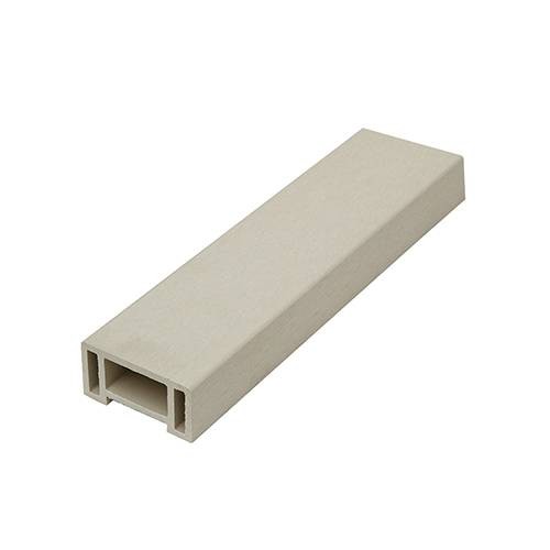 Перила из профиля CM Decking 90х45 в цвете белое дерево купить в Твери