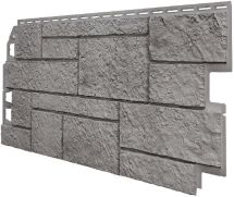 Фасадная панель VOX Sandstone (Сандстоун) светло-серого цвета