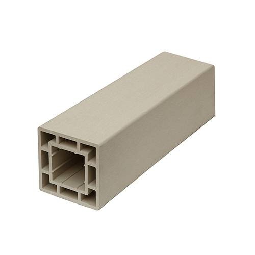 Столб для ограждения CM Decking 120x120 Белое дерево купить в Твери