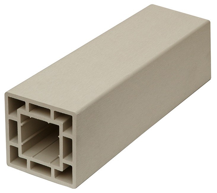 Столб для ограждения CM Decking 120x120 Белое дерево купить в Твери
