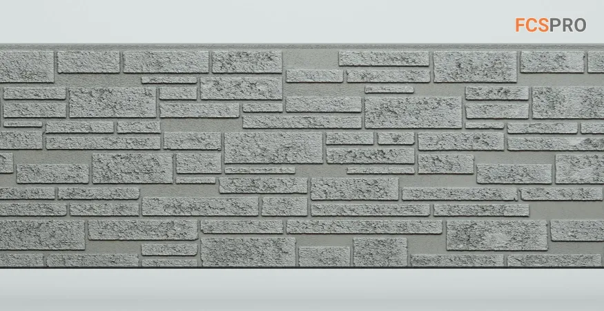 Фиброцементные панели FCS Simple АА1 (под камень) купить в Твери