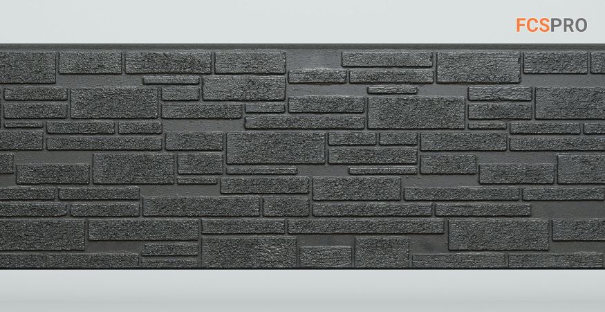 Фиброцементные панели FCS Simple АА1 (под камень) купить в Твери
