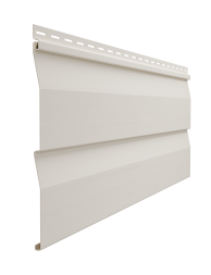 Виниловый сайдинг Docke, Корабельный брус D4.5D STANDARD, Пломбир