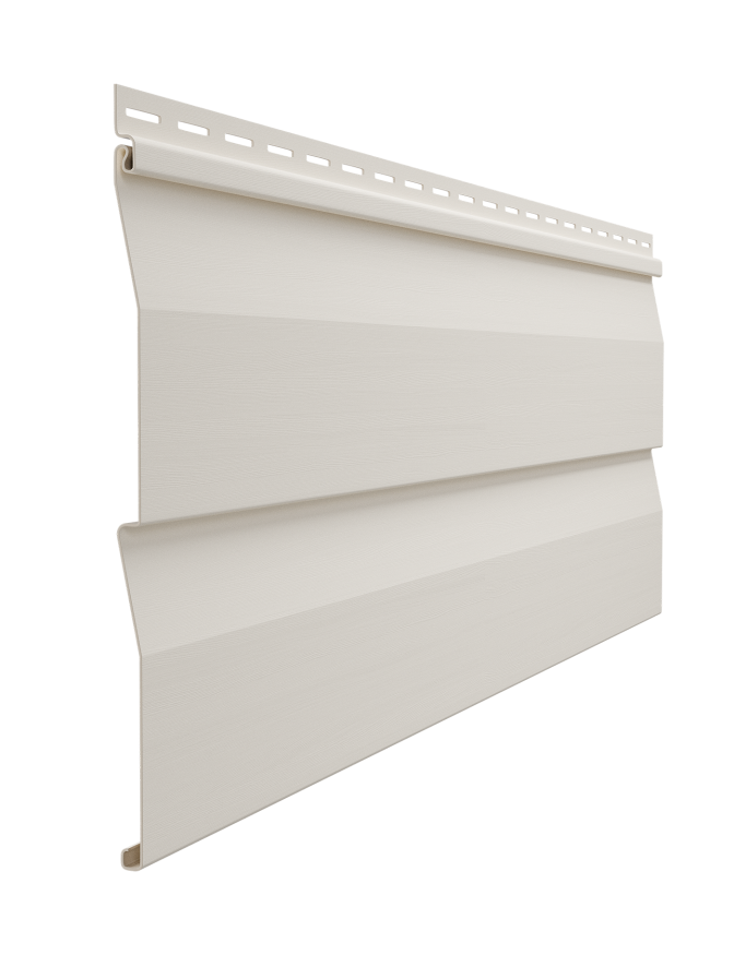 Виниловый сайдинг Docke, Корабельный  брус D4.5D STANDARD, Пломбир купить в Твери