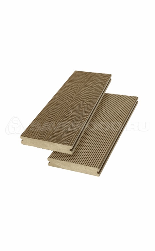 Террасная доска ДПК SaveWood, SW Abies (R), Тик купить в Твери