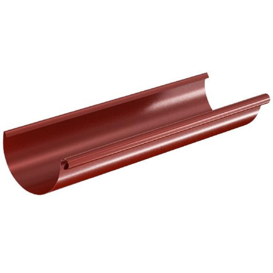 Водосточный желоб Aquasystem RR 29, Бургундский, 3.00 м, 150/100 купить в Твери