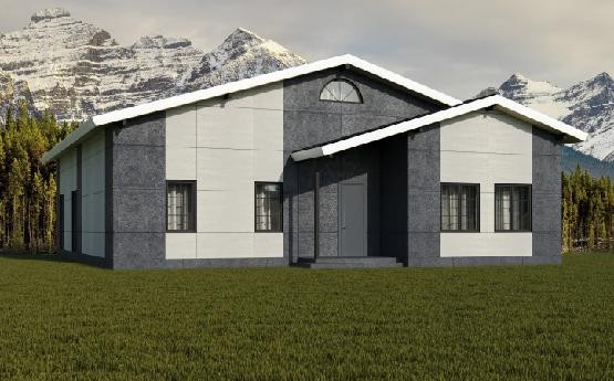 Фиброцементный сайдинг Roofas Board Stone Цвет Графит купить в Твери