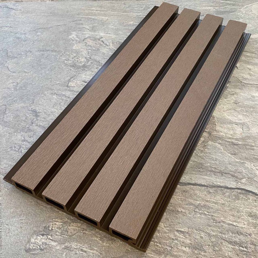 Фасадная реечная панель EasyDecking, Wood-X, Венге купить в Твери