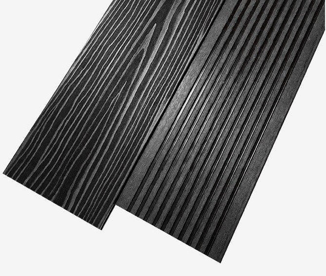 Террасная доска из ДПК RusDecking Unodeck Solid - Цвет Графит купить в Твери
