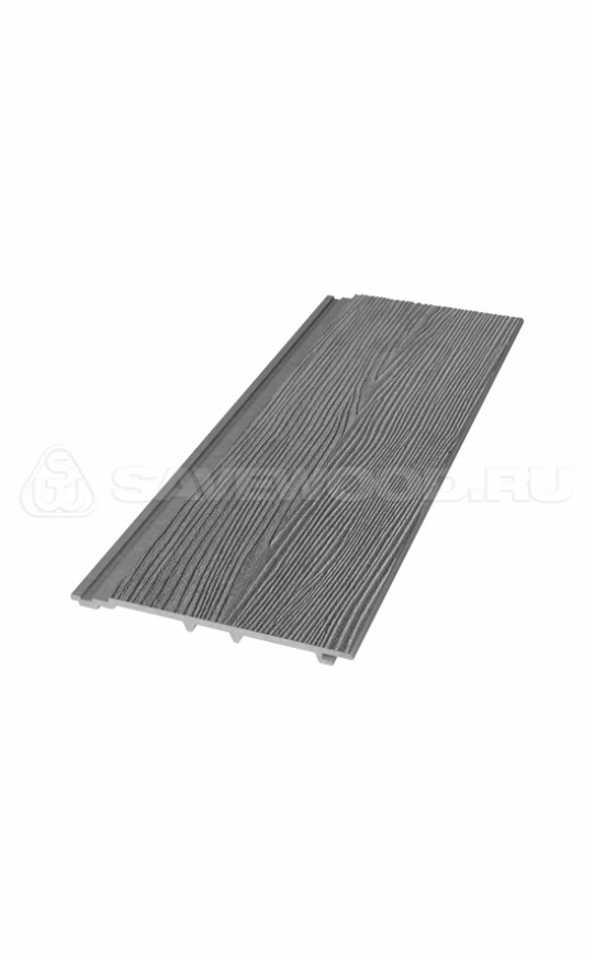 Сайдинг из ДПК SaveWood, SW Cedrus (R), Пепельный купить в Твери