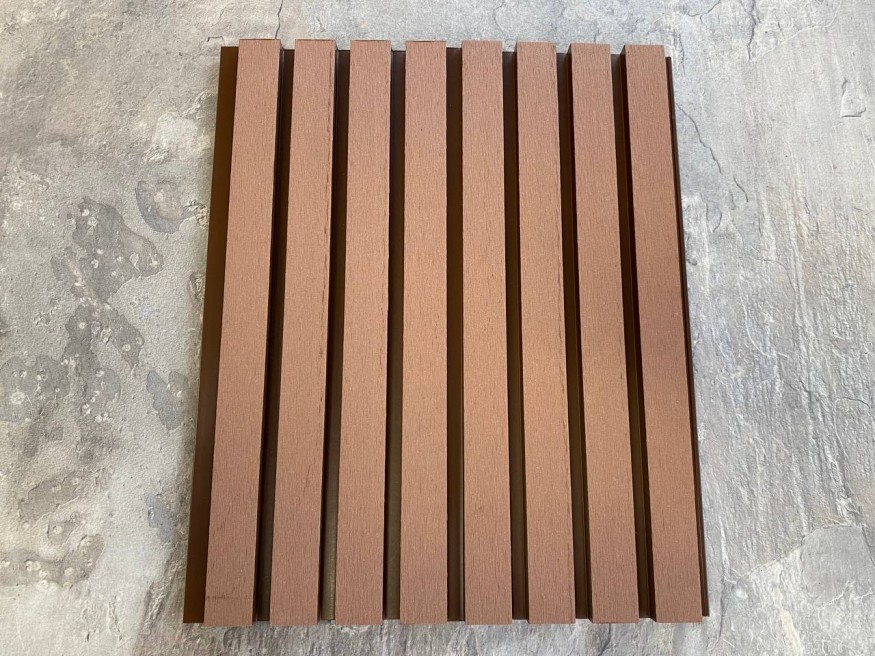 Фасадная реечная панель EasyDecking, Wood-X, Коричневый купить в Твери