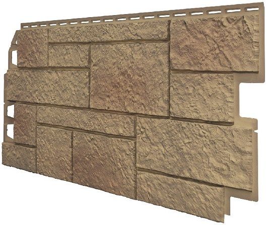 Фасадная панель VOX Sandstone (Сандстоун) светло-коричневого цвета купить в Твери