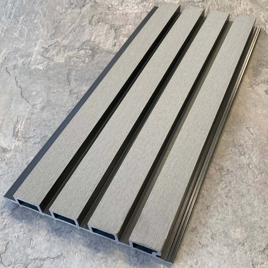 Фасадная реечная панель EasyDecking, Wood-X, Серый купить в Твери