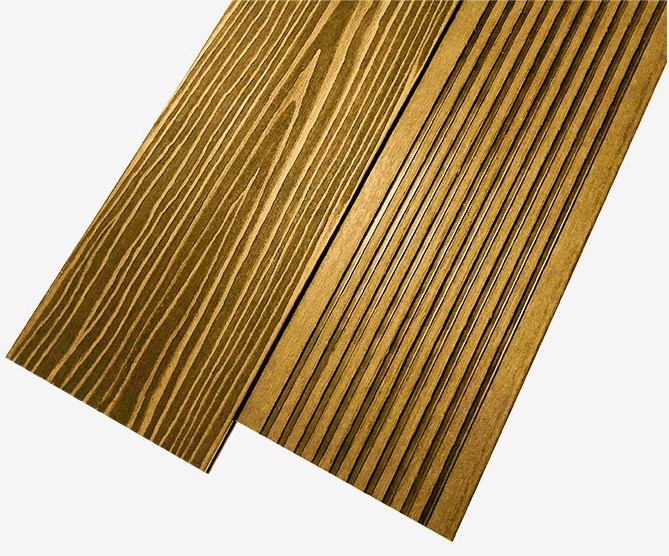 Террасная доска из ДПК RusDecking Unodeck Solid - Цвет Орех купить в Твери