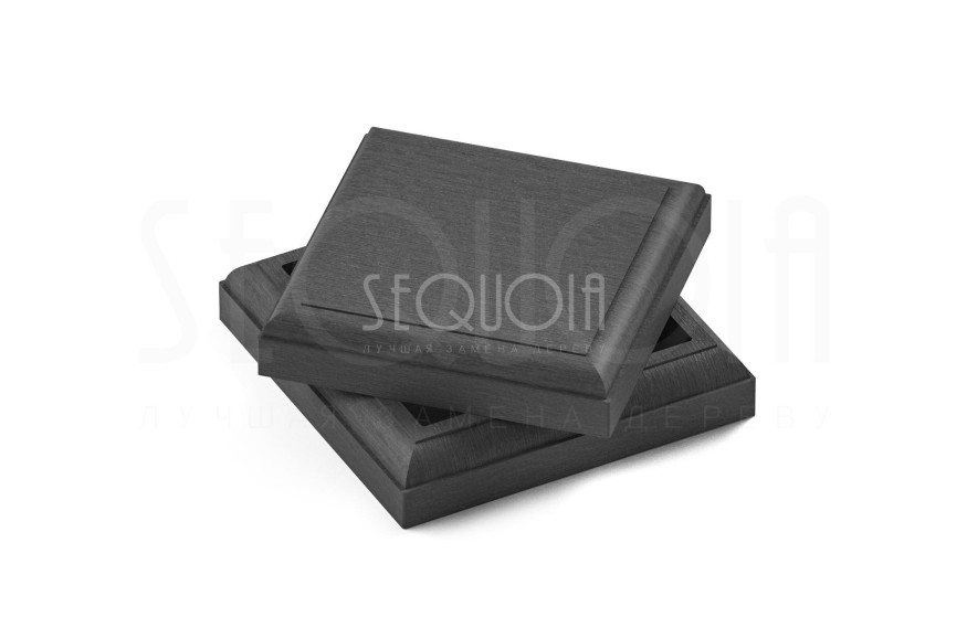Комплект крышки и юбки для столба SEQUOIA GRAY купить в Твери