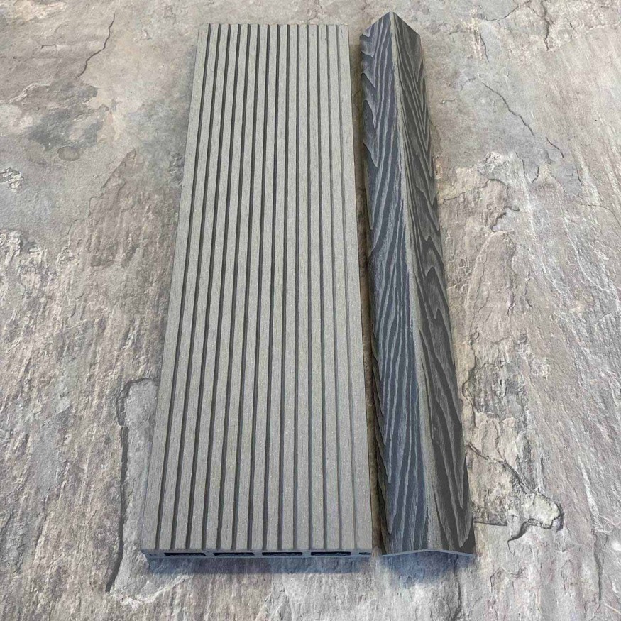Террасная доска ДПК EasyDecking, Wood-X, Серый купить в Твери