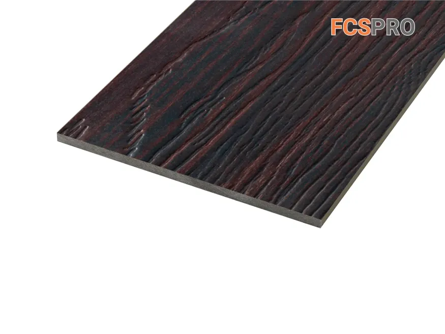 Фиброцементная панель FCSPRO Decor Wood Обожженное дерево купить в Твери