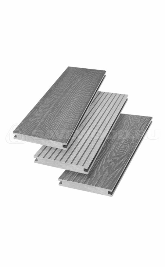 Террасная доска ДПК SaveWood, SW Fraxinus (R), Пепельный купить в Твери