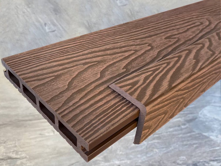 Террасная доска ДПК EasyDecking, Wood-X, Коричневый купить в Твери