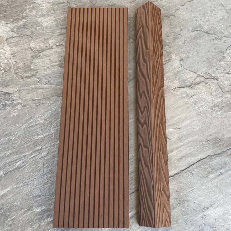 Террасная доска ДПК EasyDecking, Wood-X, Коричневый купить в Твери