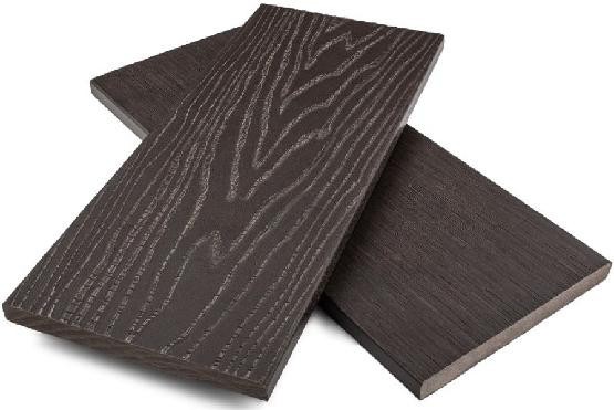 Полнотелая заборная доска ДПК NanoWood цвета Венге купить в Твери