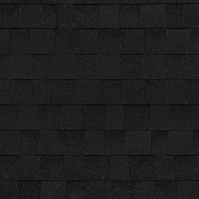 Двухслойная ламинированная черепица Shinglas, Фазенда, Черный цвет. купить в Твери