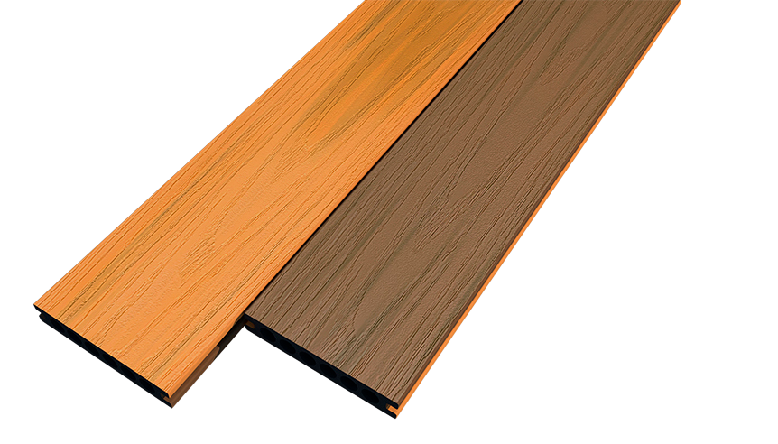 Teak / Latte | Двухсторонняя террасная доска WOODVEX Dual купить в Твери