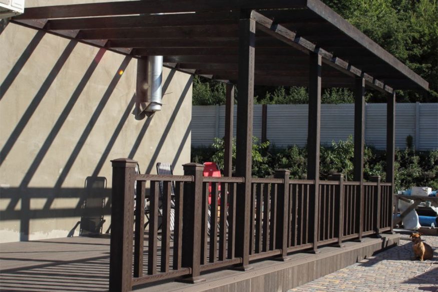 Комплект ограждения Holzhof Венге купить в Твери
