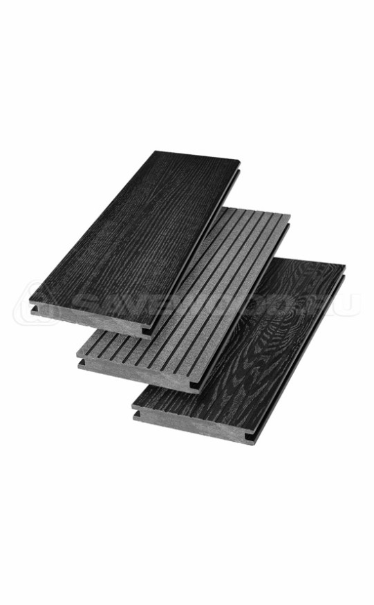 Террасная доска ДПК SaveWood, SW Fraxinus (R), Черный купить в Твери