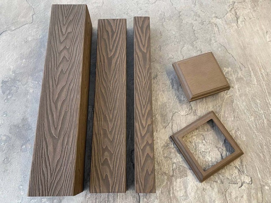 Столб для ограждения из ДПК EasyDecking, Wood-X, Венге купить в Твери