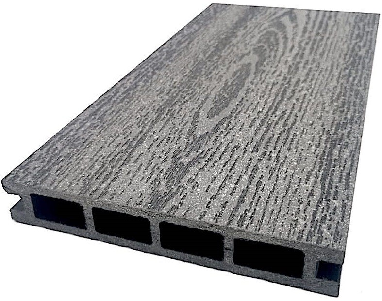 Террасная доска NanoWood «Эко Классик» Антрацитовый цвет купить в Твери