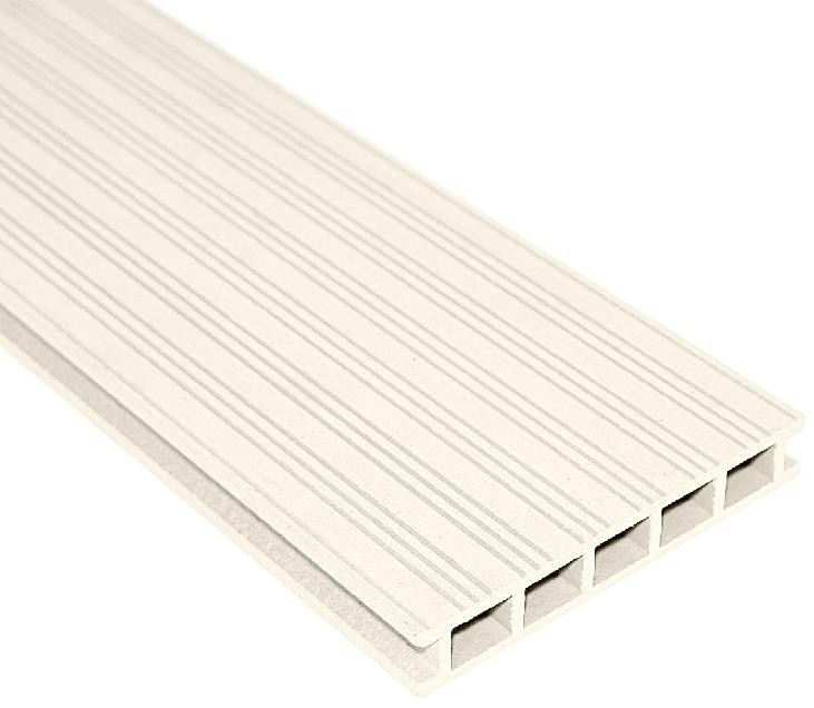 Террасная доска Faynag Premium VELVET-ZEBRA из ДПК в цвете Слоновая кость. купить в Твери