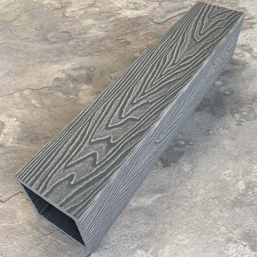 Столб для ограждения из ДПК EasyDecking, Wood-X, Серый купить в Твери