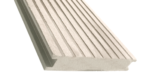 Террасная доска из ДПК ECODECKING Premium Цвет слоновой кости купить в Твери