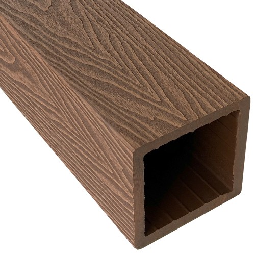 Столб для ограждения из ДПК EasyDecking, Wood-X, Коричневый купить в Твери