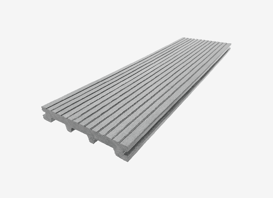 Террасная доска из ДПК RusDecking Unodeck Titanio - Цвет Серый купить в Твери
