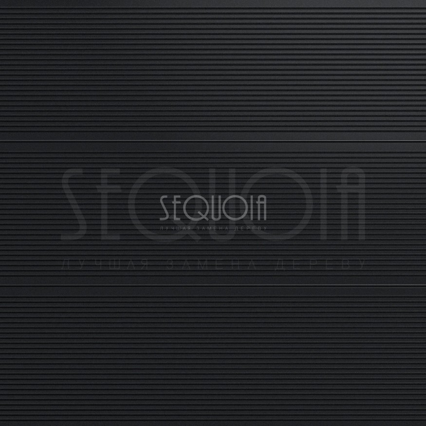 Доска террасная ДПК 3D SEQUOIA Evolution WOOD BLACK купить в Твери