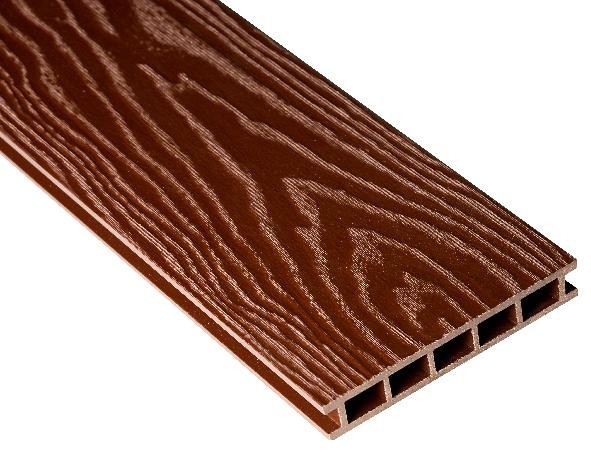 Террасная доска Faynag Premium ACERO 3D в цвете Шоколад из ДПК купить в Твери