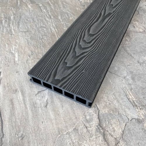 Террасная доска ДПК Latitudo, Euro 3D, Графит купить в Твери