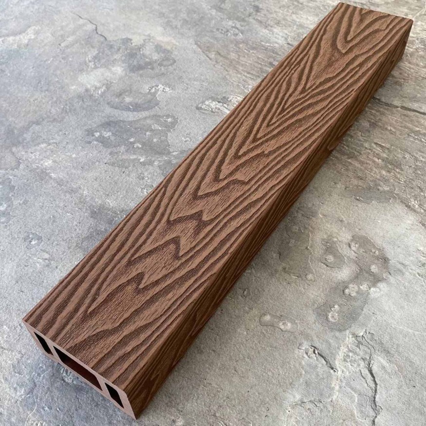 Перила для ограждений из ДПК EasyDecking, Wood-X, Коричневый купить в Твери