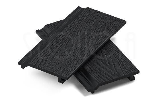 Доска фасадная ДПК 3D SEQUOIA Evolution WOOD BLACK  купить в Твери