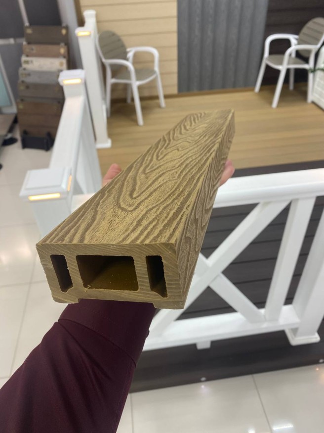 Перила для ограждений из ДПК EasyDecking, Wood-X, Дуб купить в Твери