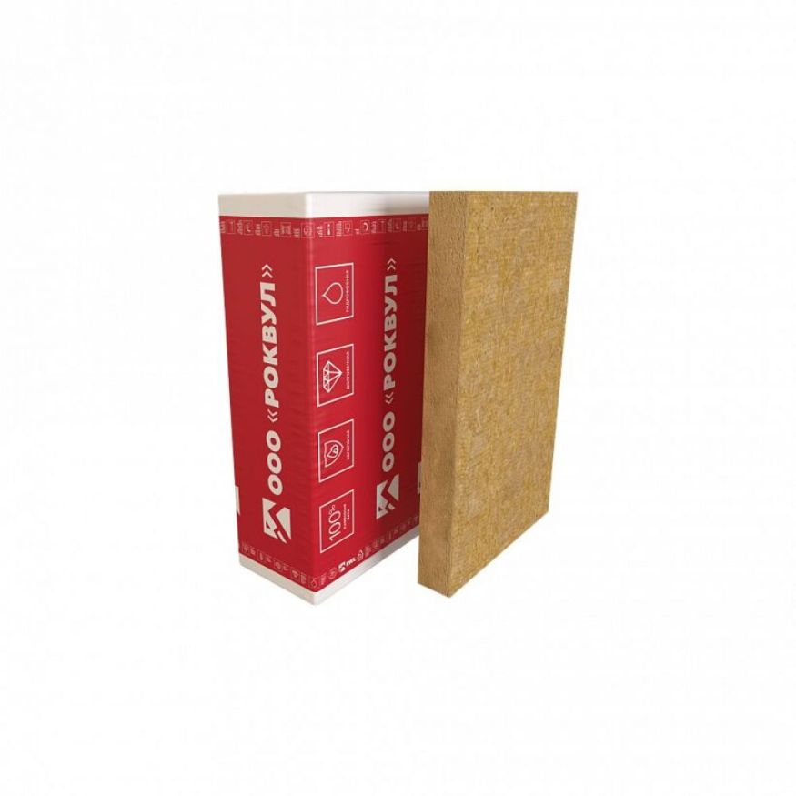Утеплитель Rockwool ФАСАД БАТТС Д Оптима 150х600х1200/2шт/1.44м2/0.216м3 (32упак/палл) Rockwool купить в Твери