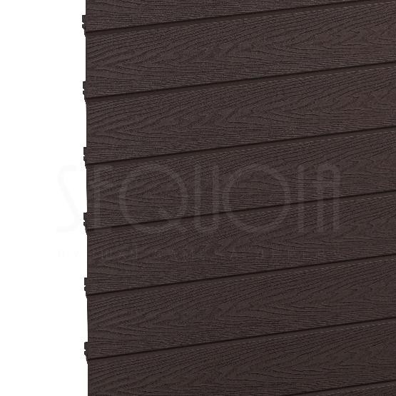 Доска фасадная ДПК 3D SEQUOIA Evolution WOOD BROWN купить в Твери