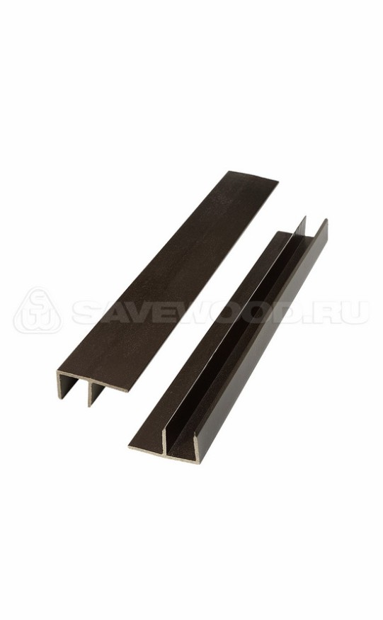 F-профиль ДПК Savewood, Темно-коричневый купить в Твери