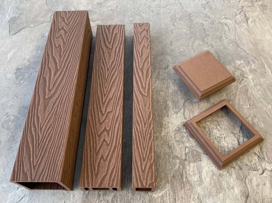 Балясина для ограждений из ДПК EasyDecking, Wood-X, Коричневый купить в Твери
