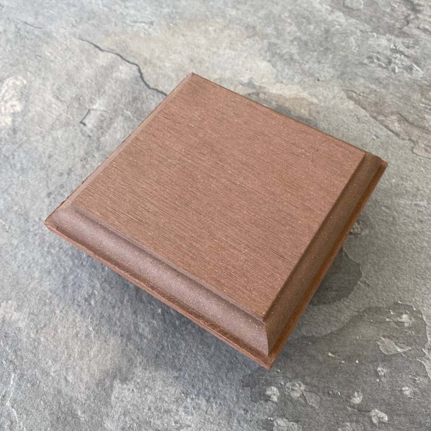 Крышка столба для ДПК ограждений EasyDecking, Wood-X, Коричневый купить в Твери